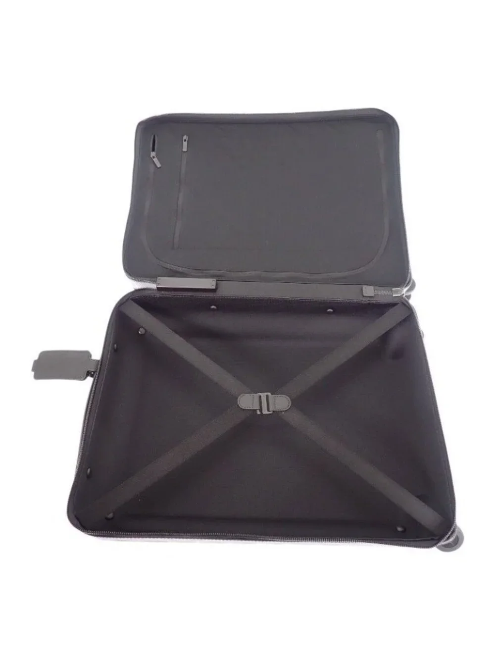 Louis Vuitton Horizon 55 Carry Case Suitcase Leather Monogram Midnight Black